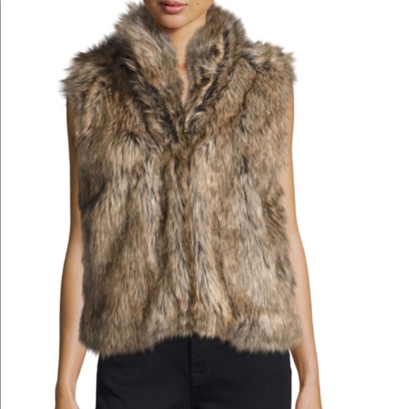 Joie Pruce Faux Fur Vest - Picture 2 of 8